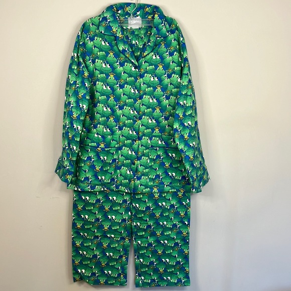 Blair Intimates & Sleepwear Blair Frog Prince Flannel Pajama Set